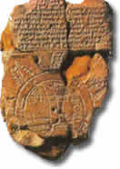 Mapa babilónico. British Museum.